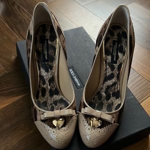 Dolce & Gabbana Leopard Pumps